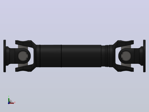 SW-I65-A-285SWC-1型--轻型十字轴式万向联轴器前视缩略图