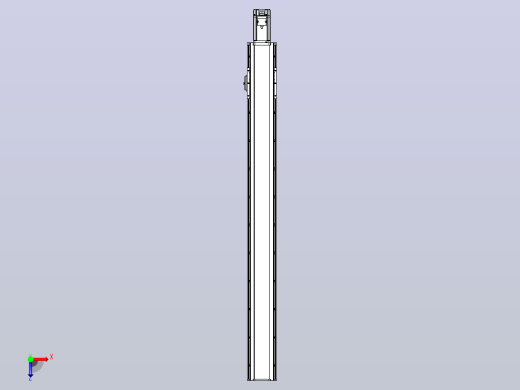 日规模组半封闭丝杆TPA-HNR-105D-1610C-L950-M-C-P40-N3俯视缩略图