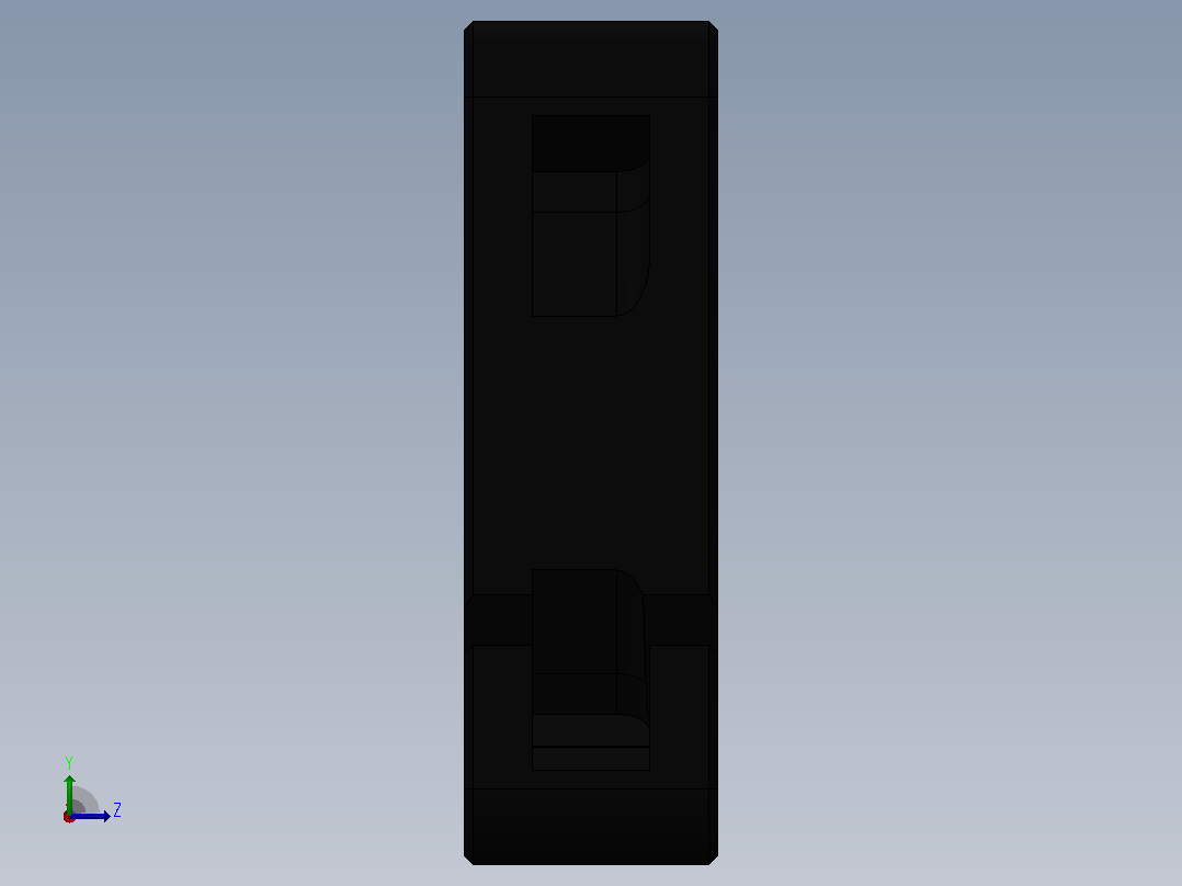 Sunon磁悬浮风扇50x50x15毫米11左视图
