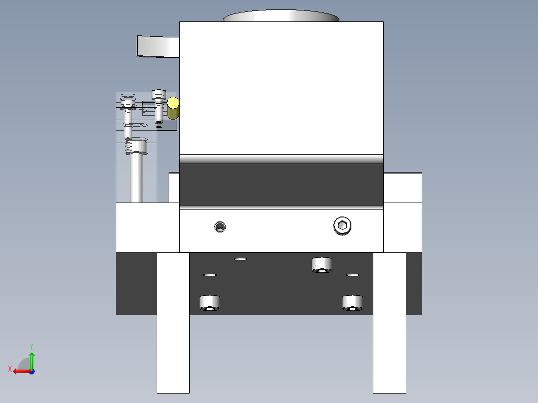 外径测定计检具后视图