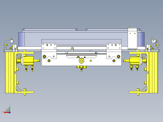箱体定位机构后视缩略图