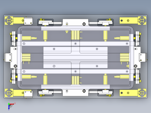 箱体定位机构俯视缩略图