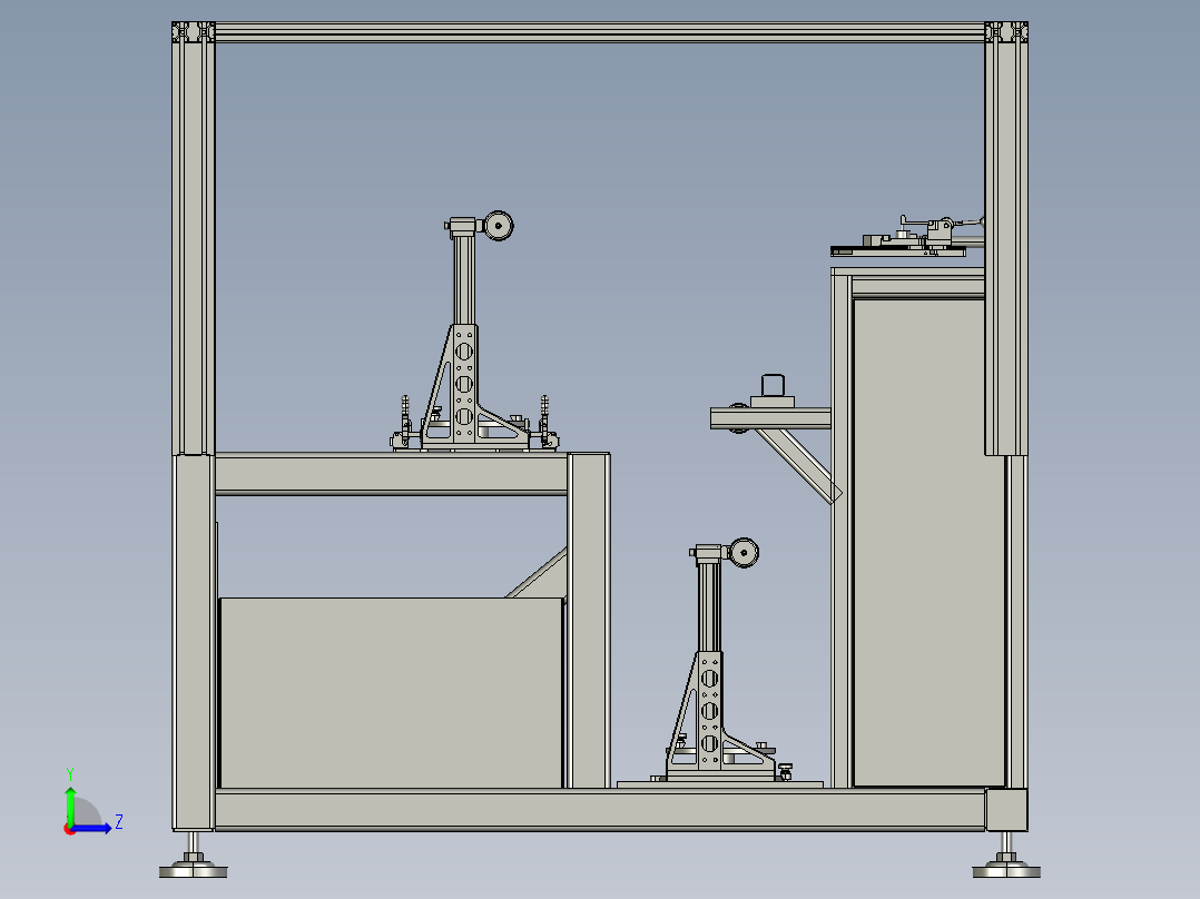 加速度测试设备（测试安全带）step左视图