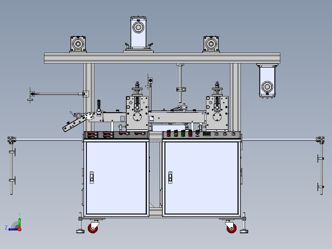 THJ450B.2双座贴合机前视图