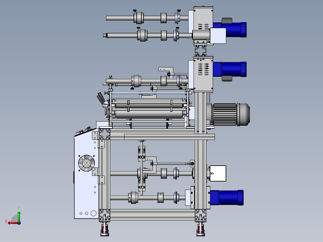 THJ450B.2双座贴合机右视图