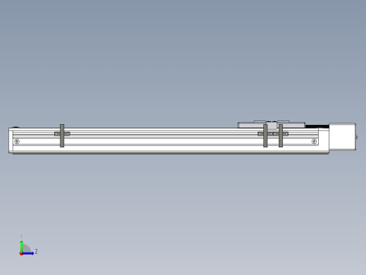 Toyo东佑达直线模组-ETH6-350-BL+煞車-M5左视缩略图