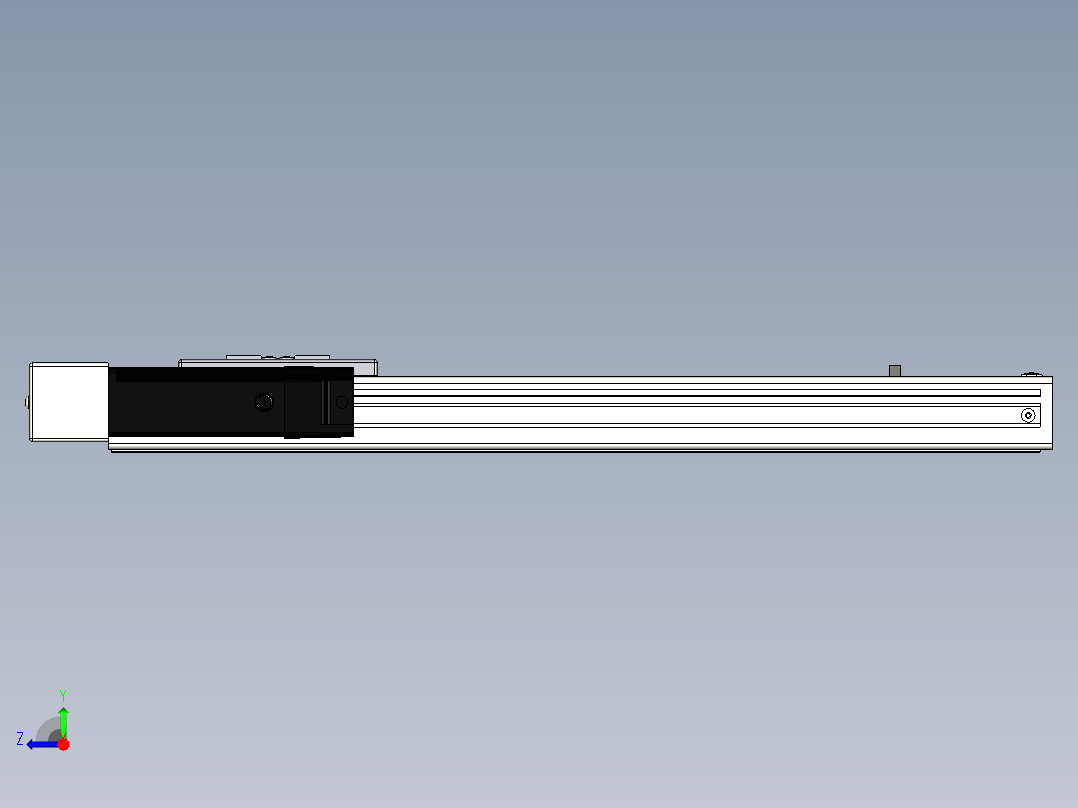 Toyo东佑达直线模组-ETH6-350-BL+煞車-M5右视图