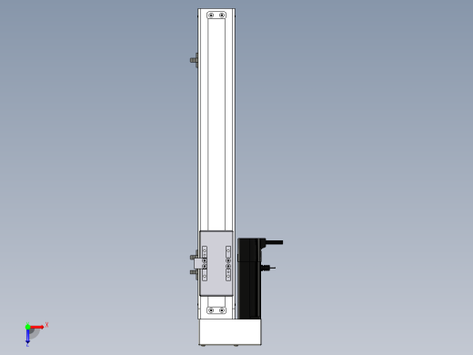 Toyo东佑达直线模组-ETH6-350-BL+煞車-M5俯视缩略图