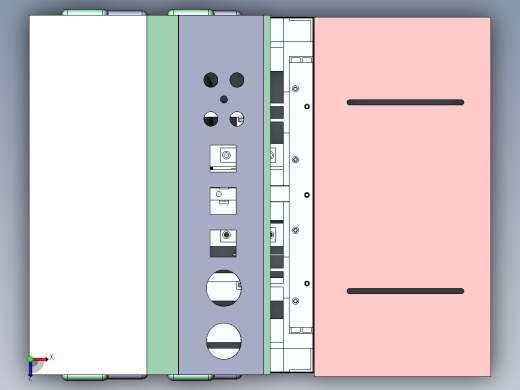 外抽真空包装机俯视缩略图
