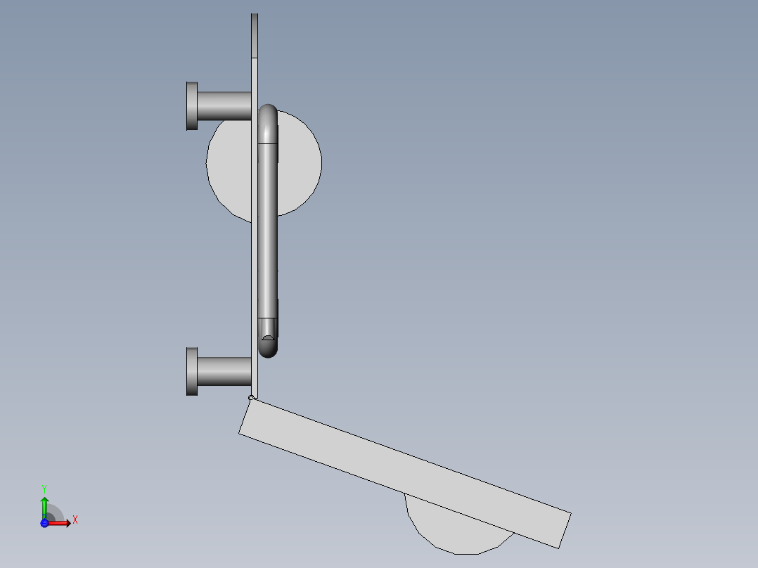 汽车胎压检测设备前视图