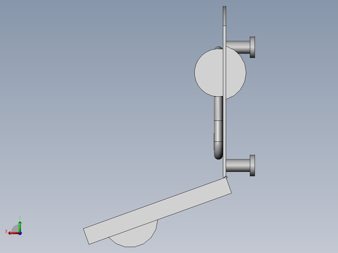 汽车胎压检测设备后视图