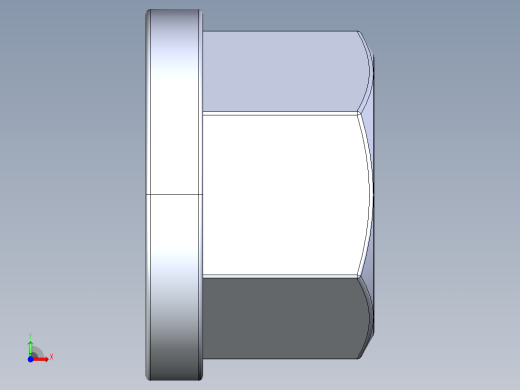 法兰螺母-34-FN.STEP前视缩略图
