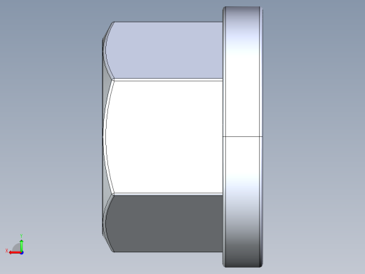 法兰螺母-34-FN.STEP后视缩略图