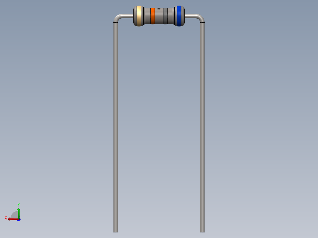 电容器 二极管 电阻器-Resistor 68K Ohm后视图