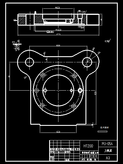 0029-三垫圈成型工艺及冲裁复合模具设计【全套15张CAD图】缩略图