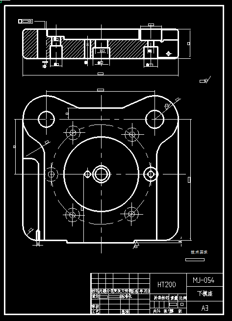0029-三垫圈成型工艺及冲裁复合模具设计【全套15张CAD图】缩略图