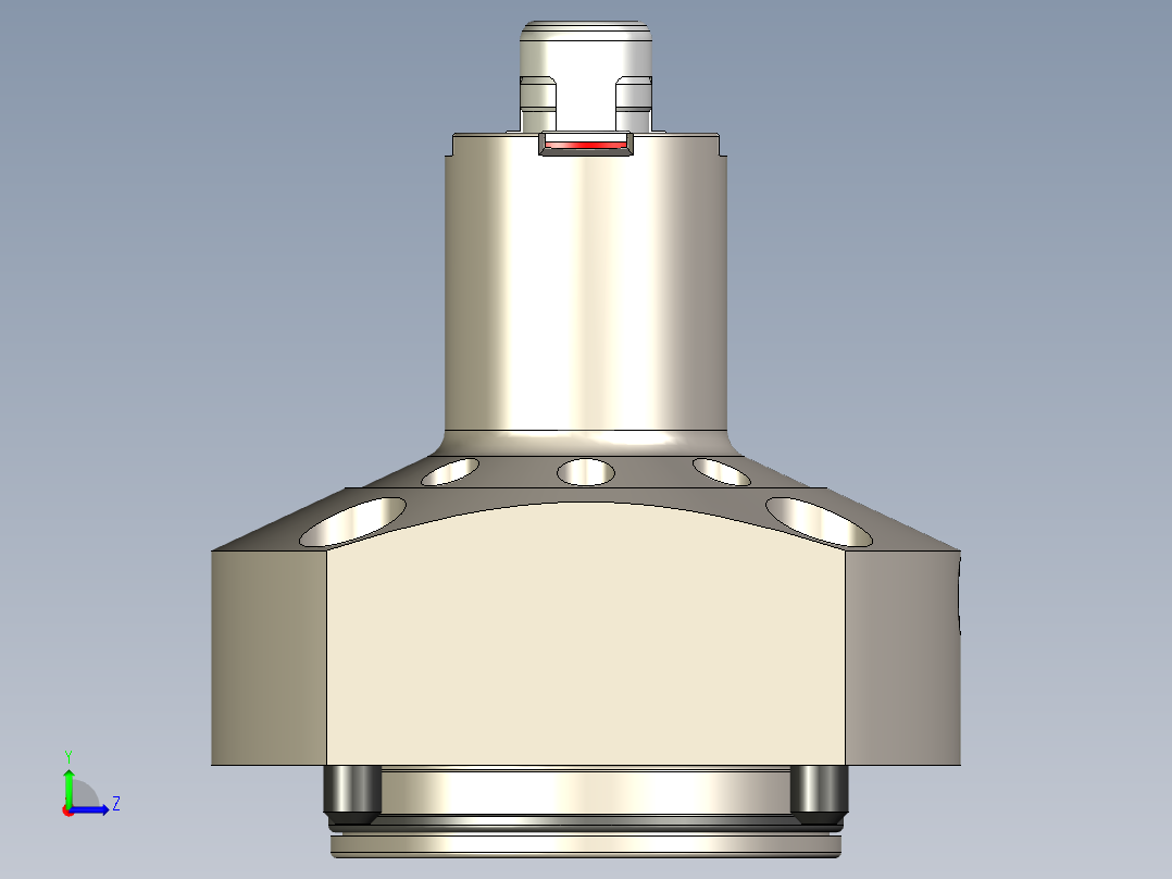 KOSMEKSFA3000-M1A-140-H65多系列多零件图纸模型多系列多零件图纸模型左视图
