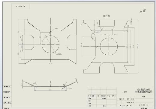 6吨挖掘机履带底盘三维SW模型+CAD缩略图