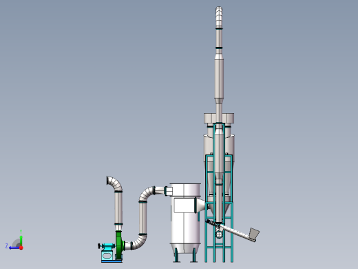 QG10型气流烘干机右视缩略图