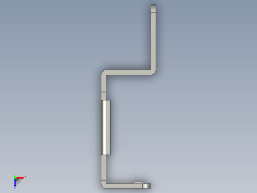 基恩士LV-S41_bracket_kc图纸模型俯视缩略图