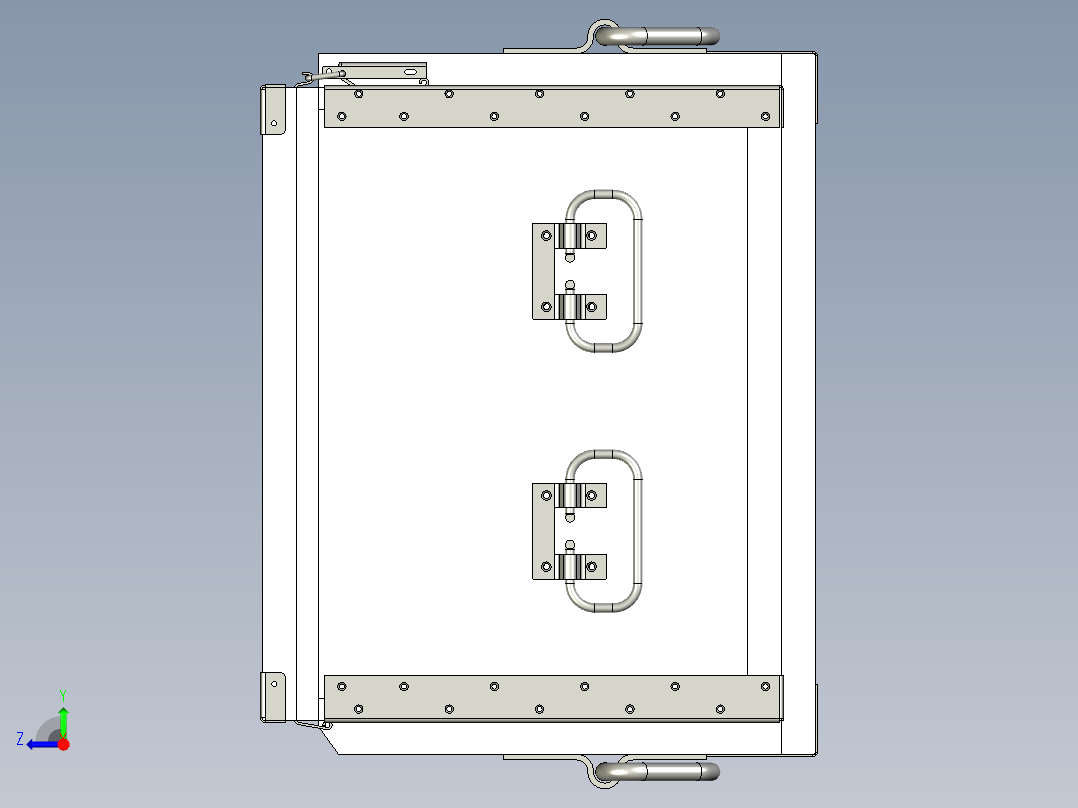 木板包装箱木箱4右视图