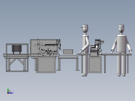 自动组装线左视缩略图
