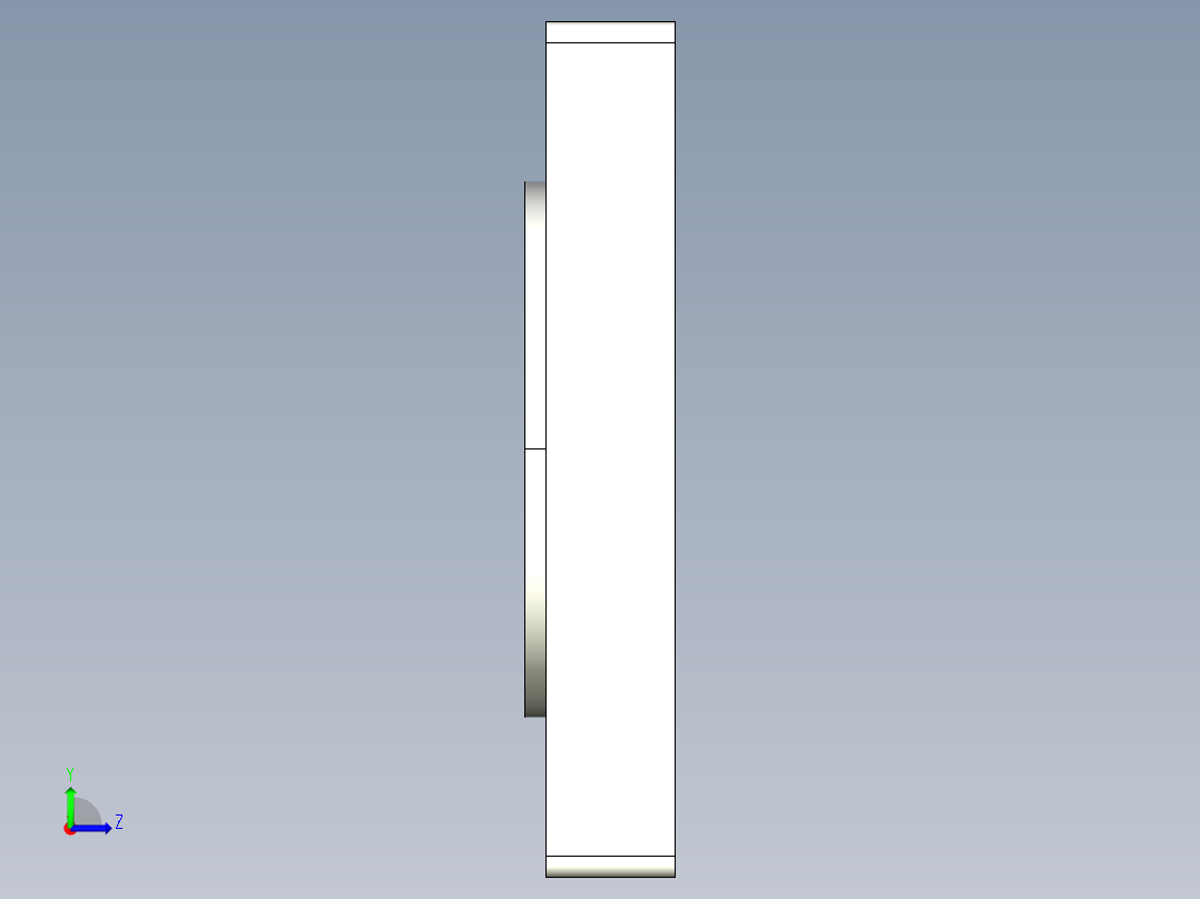 模组KK-86-F8 安川750W电机板(安川=台达 汇川 三菱 富士 禾川).STEP左视图