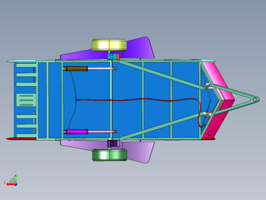 平台牵引拖车后视缩略图