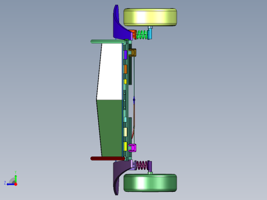 平台牵引拖车右视缩略图