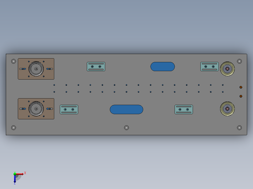 非标搬运机俯视图