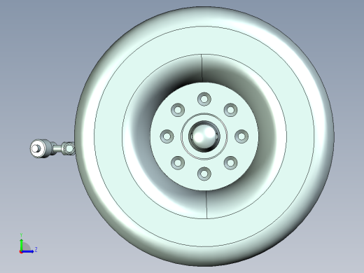 折流燃烧室左视缩略图