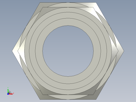 卡套式工业通用硬管接头16-12_trbu-s前视缩略图