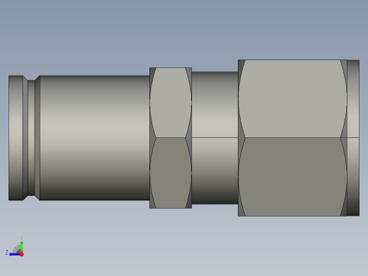 卡套式工业通用硬管接头16-12_trbu-s右视缩略图