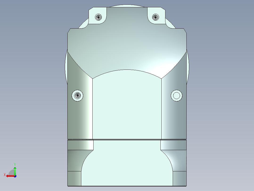 直齿孔ZPLE120-L1 19-70-90-M5后视图
