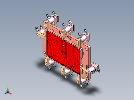 T305-CNC3笔记本CNC工装夹具三维模型-0806