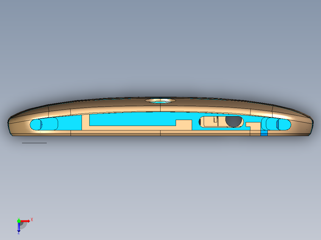x8-笔记本CNC工装夹具三维模型cnc7俯视图