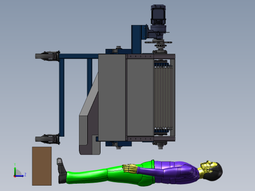 砂糖橘分拣流水线sw18左视缩略图