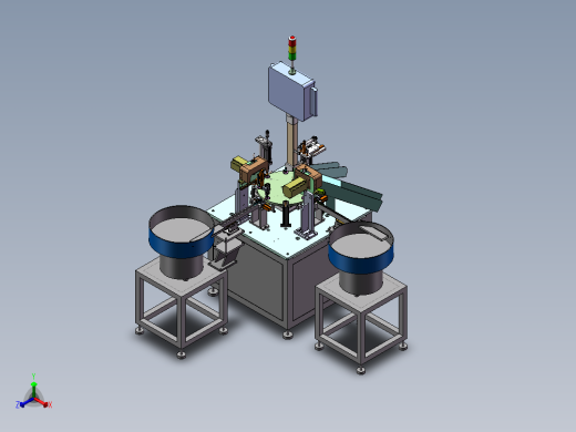 喷雾泵内活塞2件套组装机（sw17可编辑+工程图+bom）正等轴测缩略图