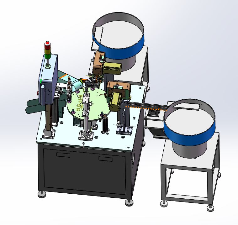 喷雾泵内活塞2件套组装机（sw17可编辑+工程图+bom）
