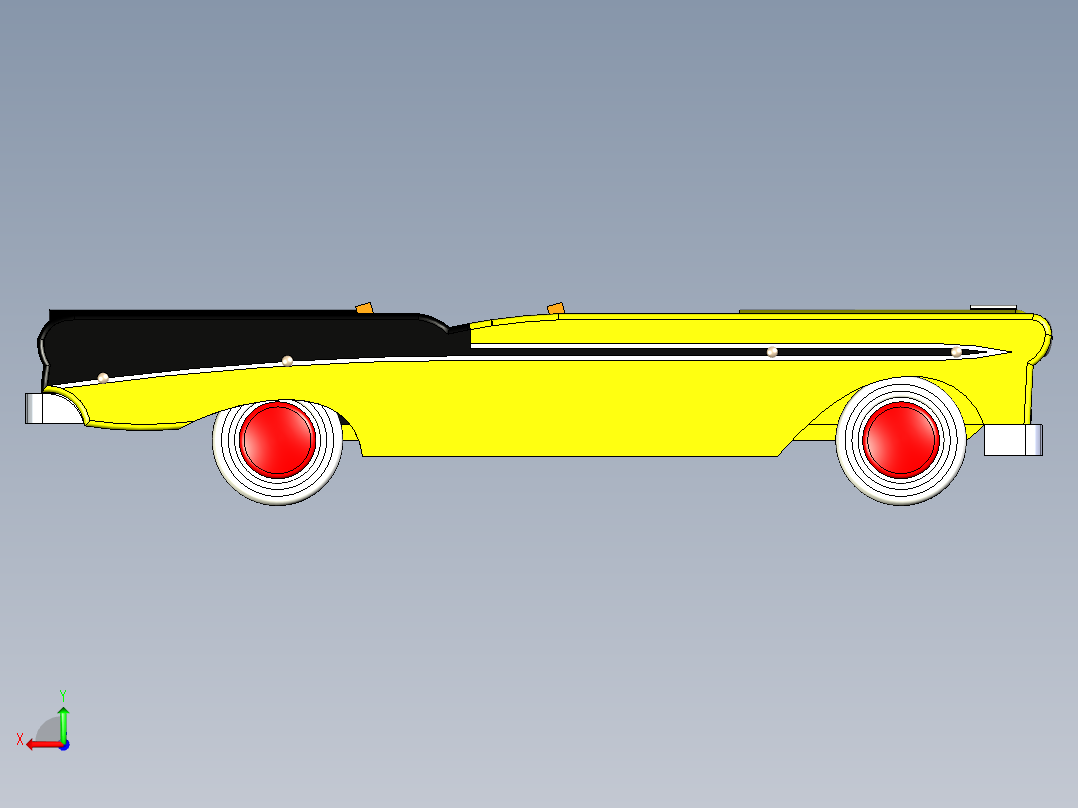 B3003428-乐高积木贝莱尔600号后视图