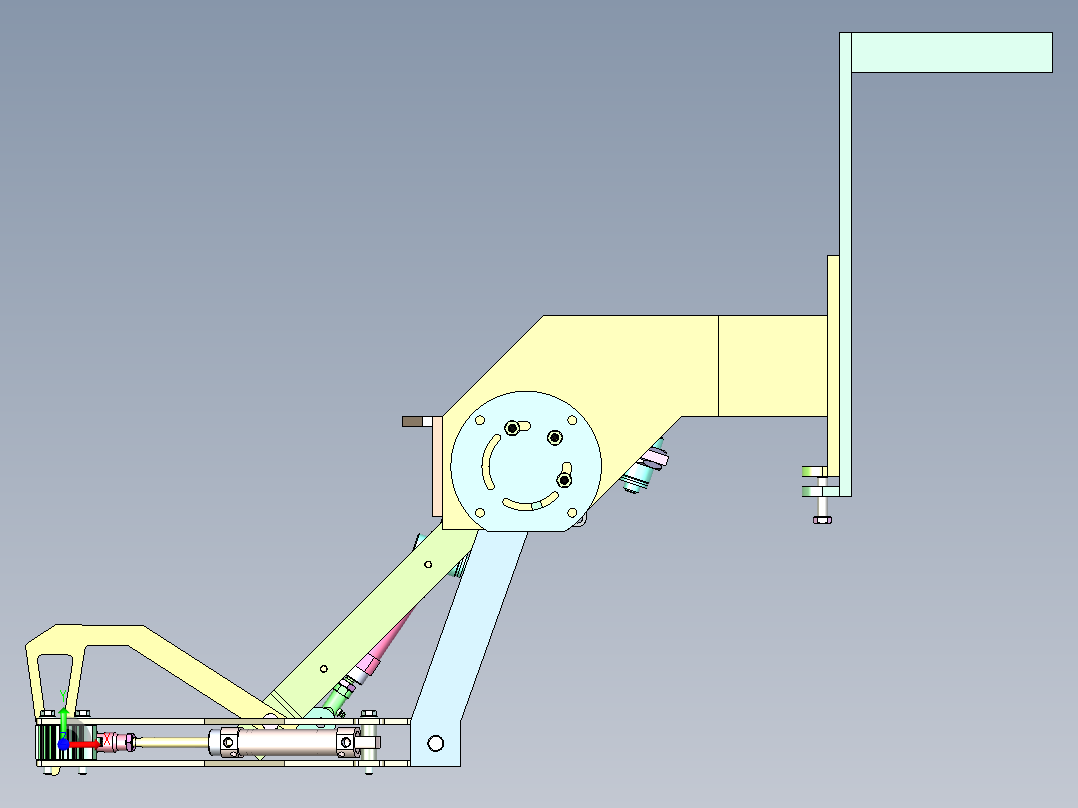 ADI-45仪表盘骨架自动抓取移栽机前视图