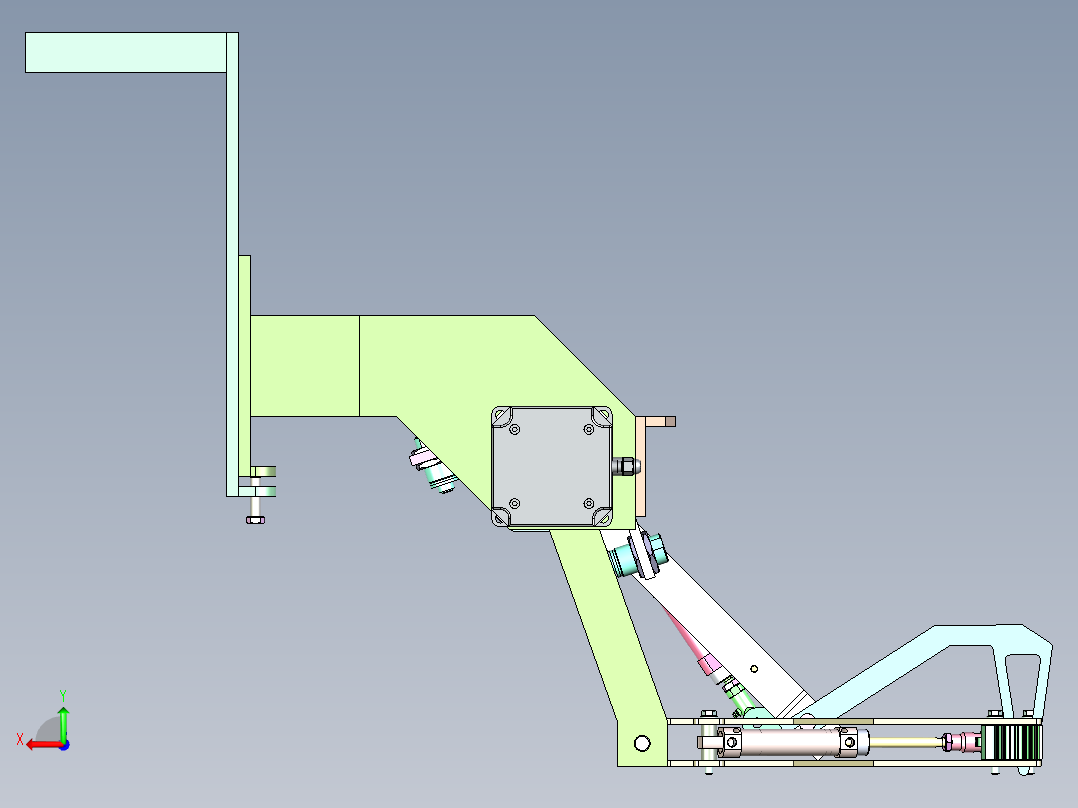 ADI-45仪表盘骨架自动抓取移栽机后视图