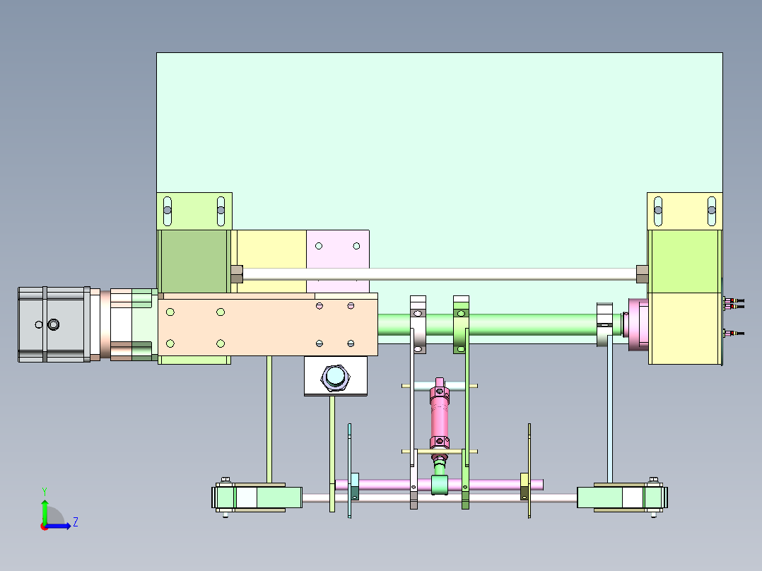 ADI-45仪表盘骨架自动抓取移栽机左视图