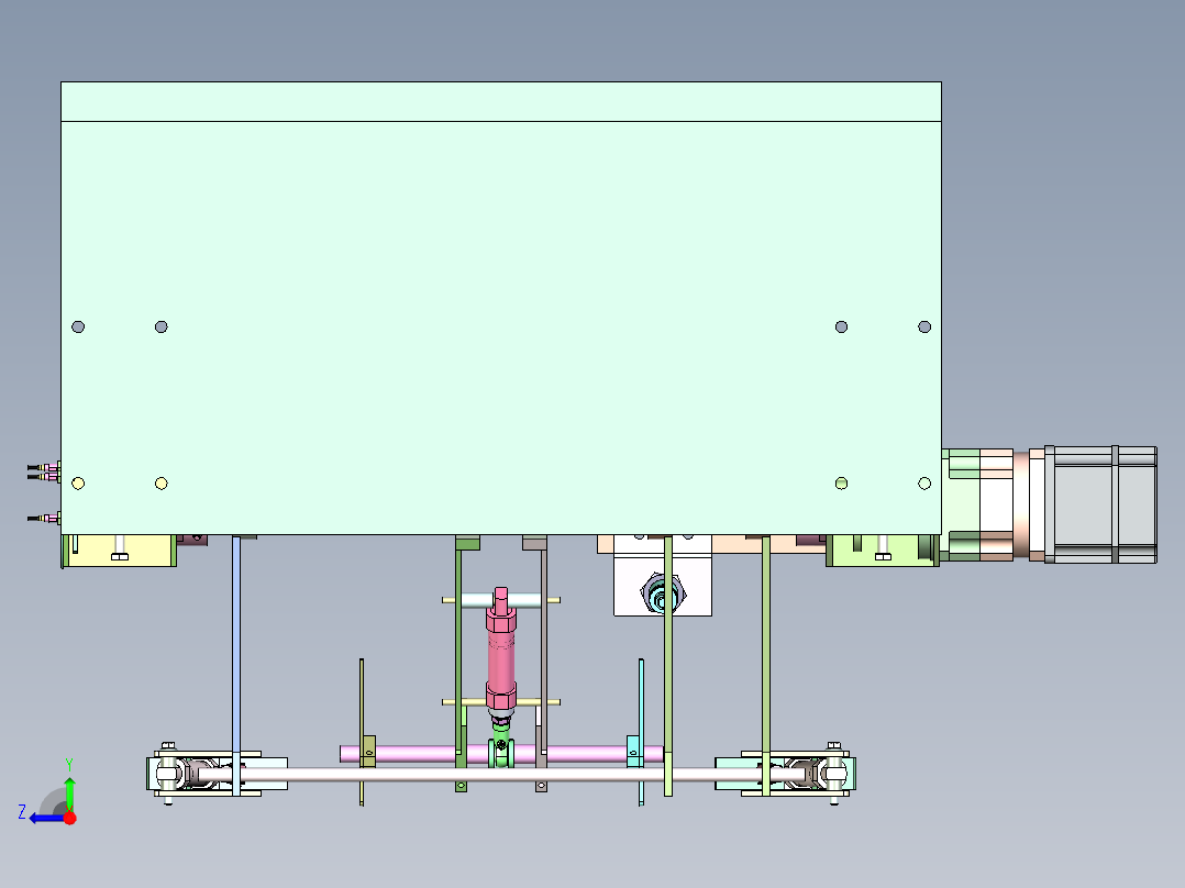 ADI-45仪表盘骨架自动抓取移栽机右视图