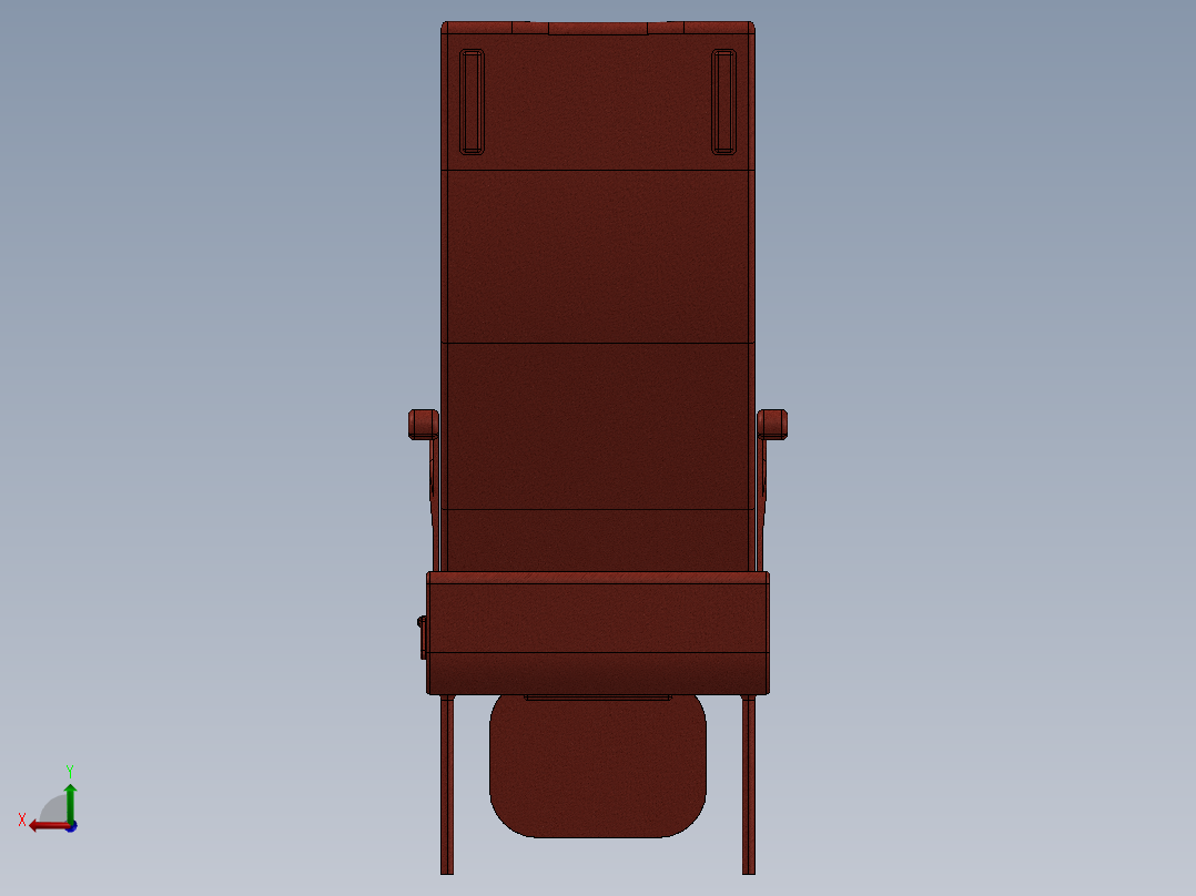 汽车座椅(10)后视图