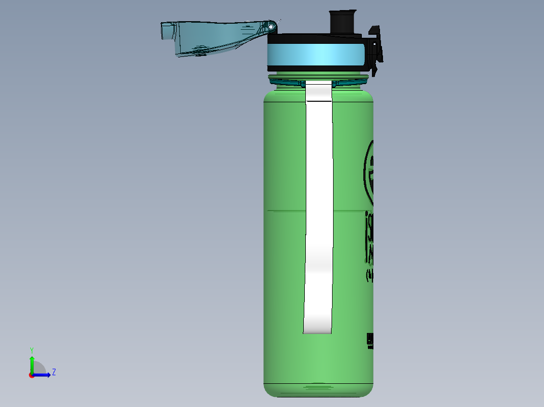 瓶子、罐子、桶(4)左视图