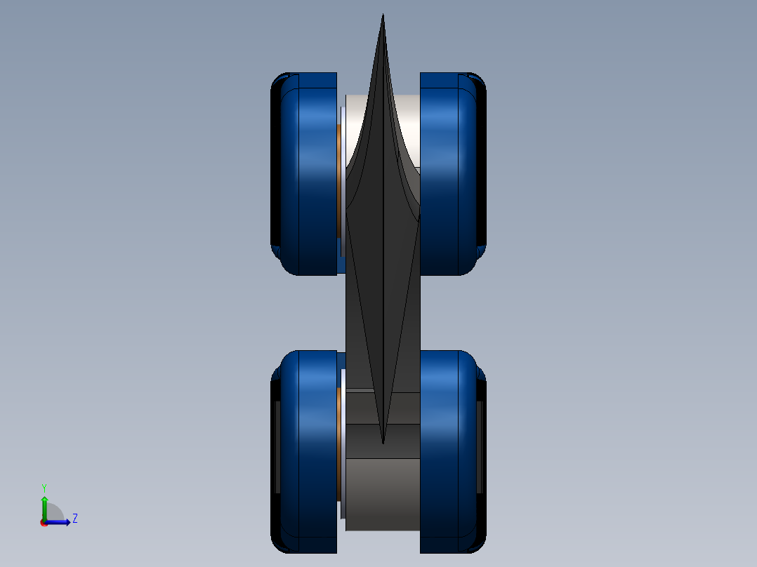 折叠刀、刀 (13)左视图