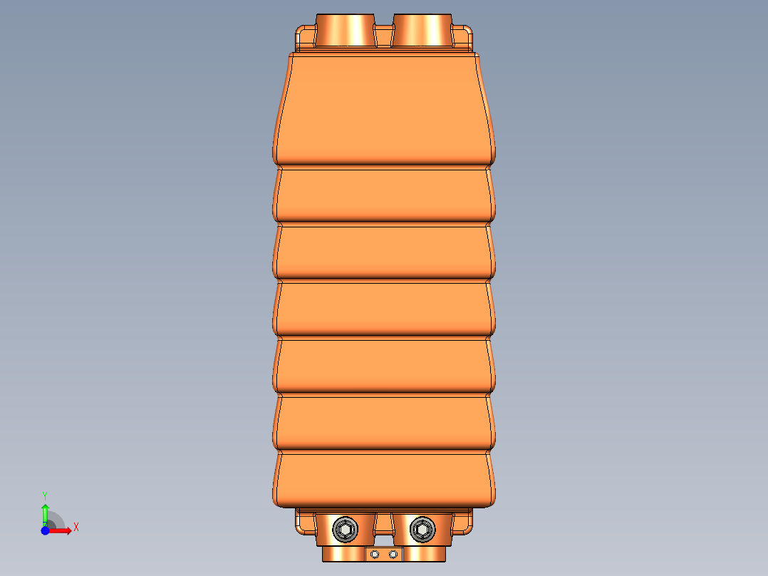 电缆盒（通信工程）前视图
