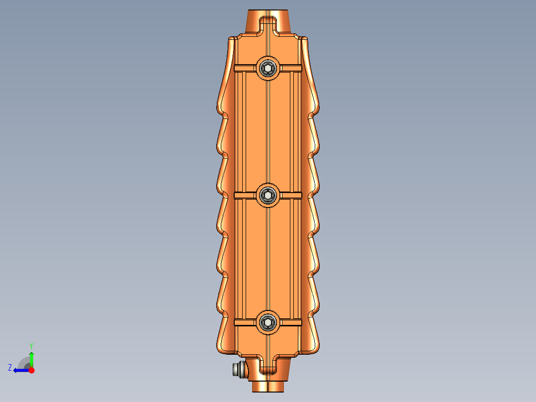 电缆盒（通信工程）右视图