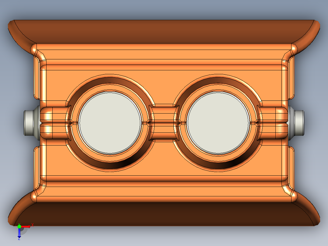 电缆盒（通信工程）俯视图